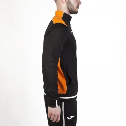 Спортивная кофта Joma CAMPUS II 100420.150 цвет: черный/оранжевый