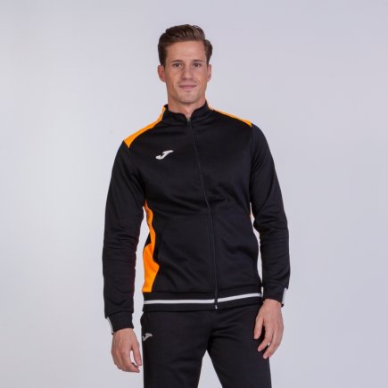 Спортивная кофта Joma CAMPUS II 100420.150 цвет: черный/оранжевый