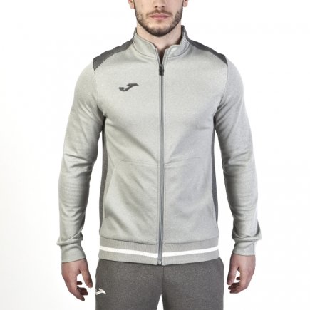 Спортивная кофта Joma CAMPUS II 100420.250 цвет: серый/черный