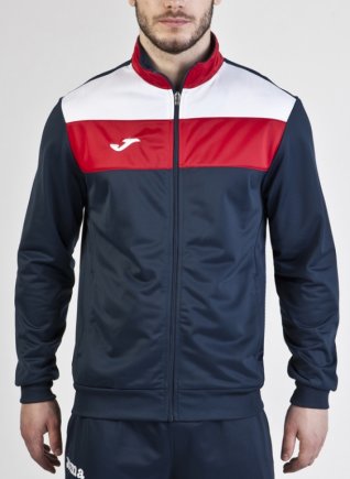 Спортивна кофта Joma CREW 100225.306 колір: синій/червоний