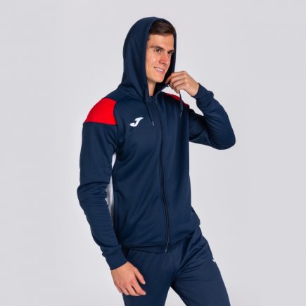 Олимпийка Joma CREW III 101271.336 цвет: темно-синий/красный