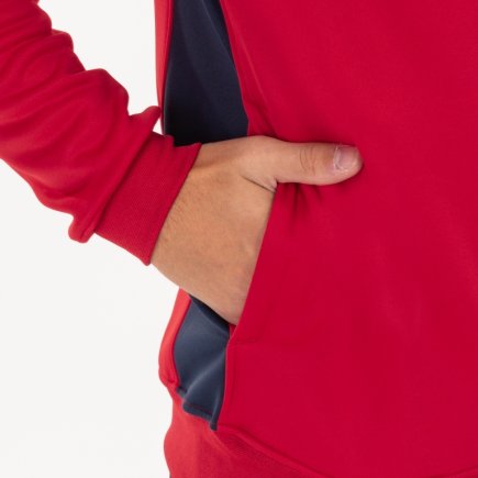 Олімпійка Joma CREW III 101271.602 колір: червоний/білий