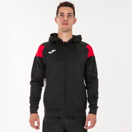 Олімпійка Joma CREW III 101271.106 колір: чорний/червоний