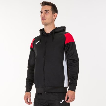 Олімпійка Joma CREW III 101271.106 колір: чорний/червоний