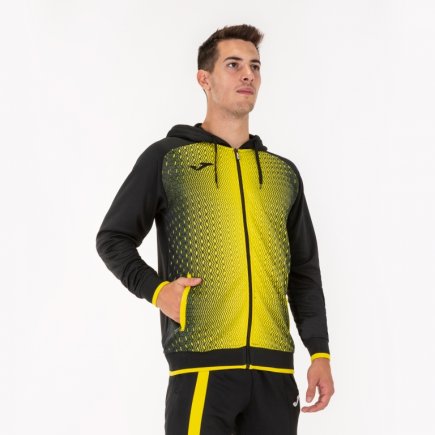 Олимпийка Joma SUPERNOVA 101285.109 цвет: черный/желтый