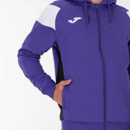 Олимпийка Joma CREW III 101271.552 цвет: фиолетовый/белый