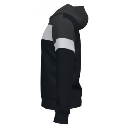 Олимпийка Joma Crew IV 101537.110 цвет: черный/серый