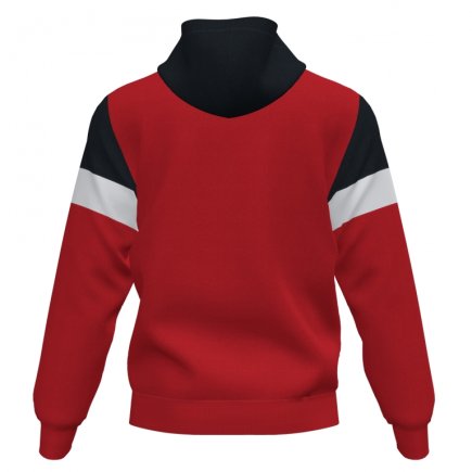Олімпійка Joma Crew IV 101537.601 колір: червоний/чорний