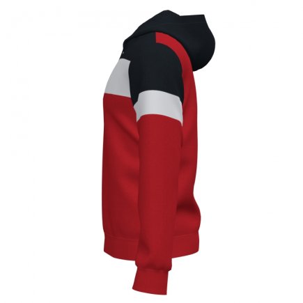 Олімпійка Joma Crew IV 101537.601 колір: червоний/чорний