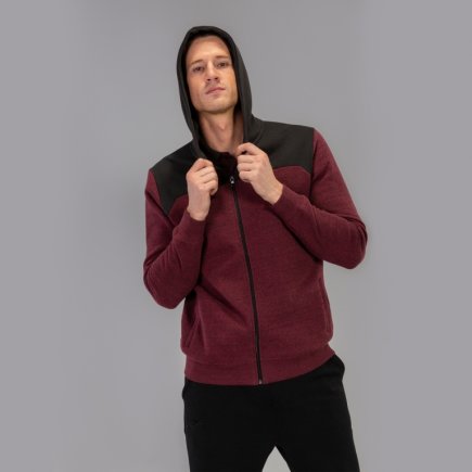 Олімпійка Joma Winner II 101283.672 колір: бордовий/чорний