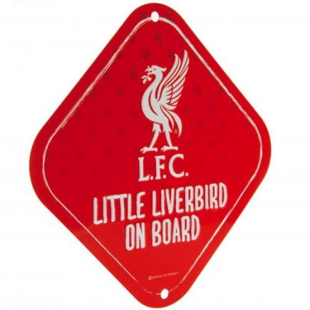 Табличка-знак на авто Ліверпуль Liverpool F.C.