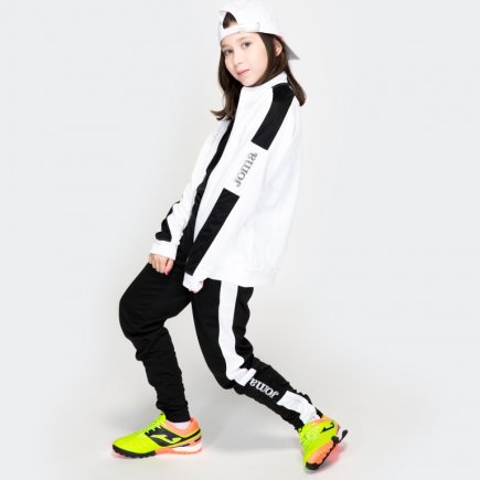 Спортивная кофта Joma CHAMPION IV WOMAN 900380.201 женская цвет: белый/черный