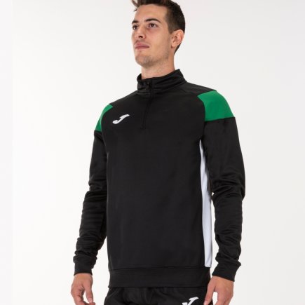 Реглан Joma CREW III 101272.104 колір: чорний/зелений