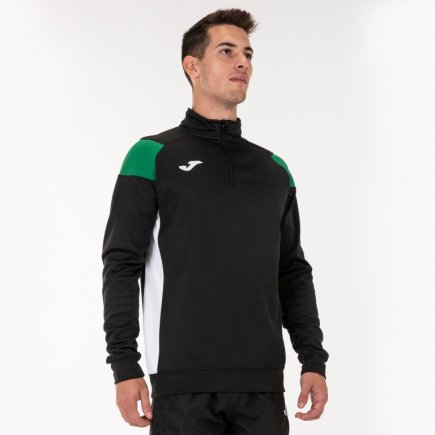 Реглан Joma CREW III 101272.104 колір: чорний/зелений