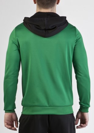 Толстовка Joma CREW 100245.450 з капюшоном колір: зелений