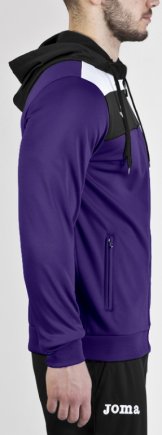 Толстовка Joma CREW 100245.550 з капюшоном колір: фіолетовий