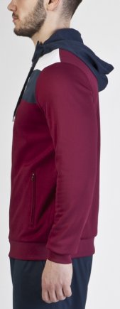 Толстовка Joma CREW 100245.650 з капюшоном колір: бордовий