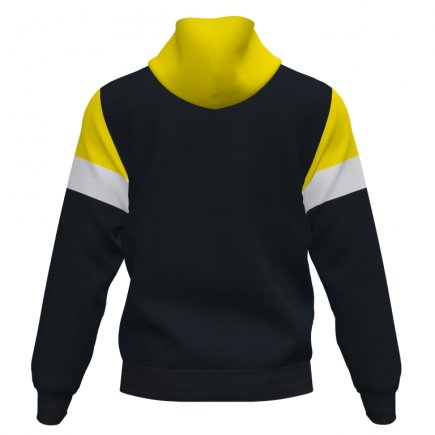 Толстовка Joma Crew IV 101544.109 цвет: черный/желтый