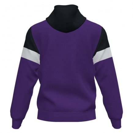 Толстовка Joma Crew IV 101544.551 цвет: фиолетовый/черный