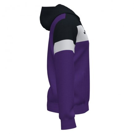Толстовка Joma Crew IV 101544.551 цвет: фиолетовый/черный