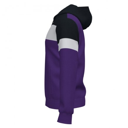 Толстовка Joma Crew IV 101544.551 цвет: фиолетовый/черный