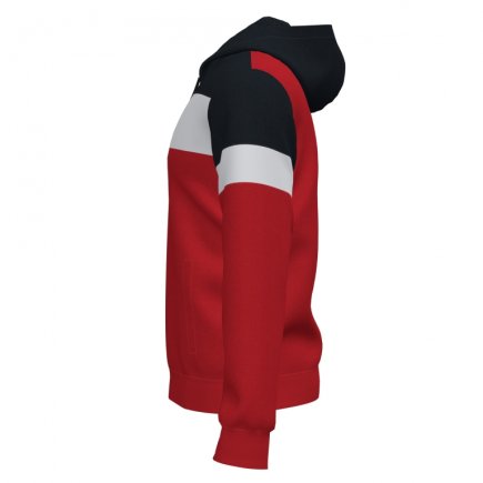 Толстовка Joma Crew IV 101544.601 цвет: красный/черный