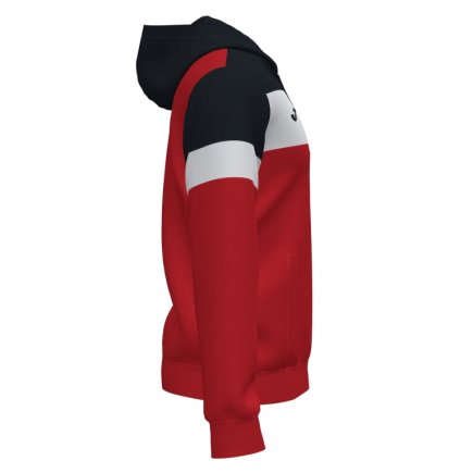 Толстовка Joma Crew IV 101544.601 цвет: красный/черный
