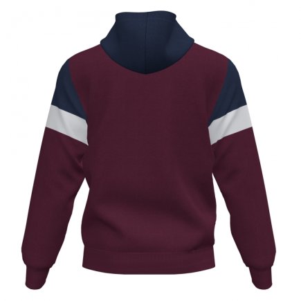 Толстовка Joma Crew IV 101544.673 колір: бордовий/темно-синій