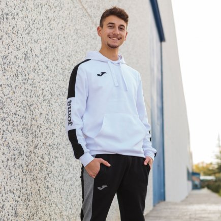 Толстовка Joma URBAN STREET 102238.201 цвет: белый/черный