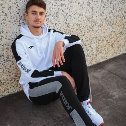 Толстовка Joma URBAN STREET 102238.201 цвет: белый/черный