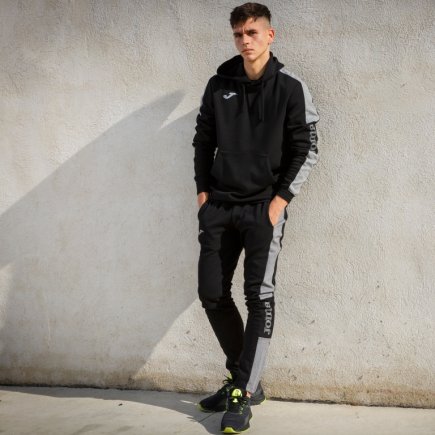Толстовка Joma URBAN STREET 102238.111 колір: чорний/сірий