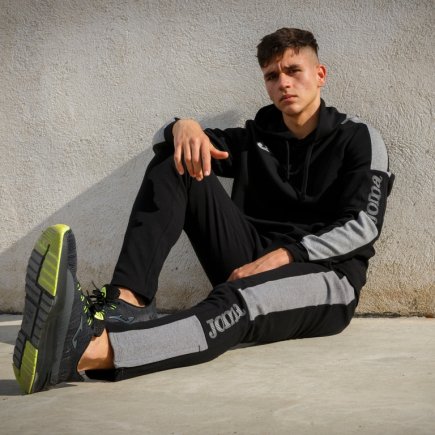 Толстовка Joma URBAN STREET 102238.111 колір: чорний/сірий