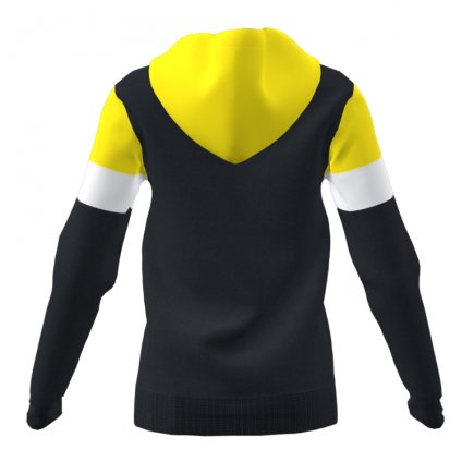 Толстовка жіноча Joma CREW IV WOMAN 901041.109 колір: чорний/жовтий/білий