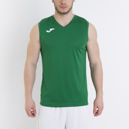 Футболка Joma COMBI 100436.450 без рукавов цвет: зеленый