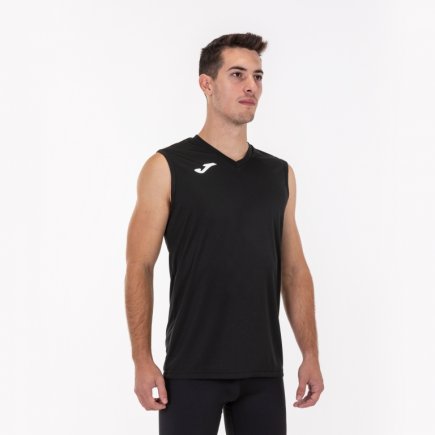 Футболка Joma COMBI 100436.100 без рукавів колір: чорний