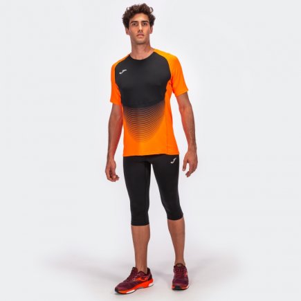 Футболка Joma Elite VI 100949.051 колір: помаранчевий/чорний