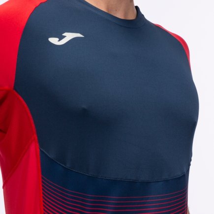 Футболка Joma Elite VI 100949.603 цвет: красный/темно-синий