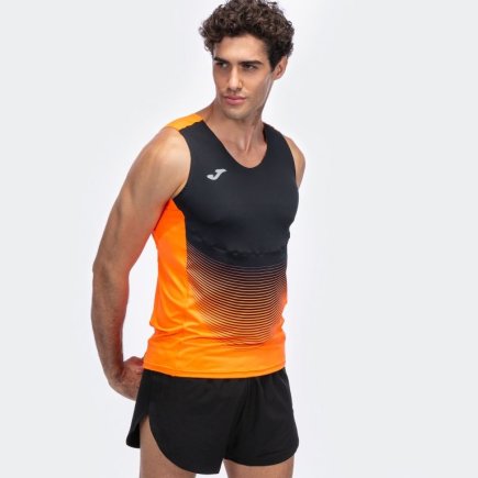 Майка Joma T-SHIRT ELITE VI ORANGE-BLACK SLEEVELESS 100950.051