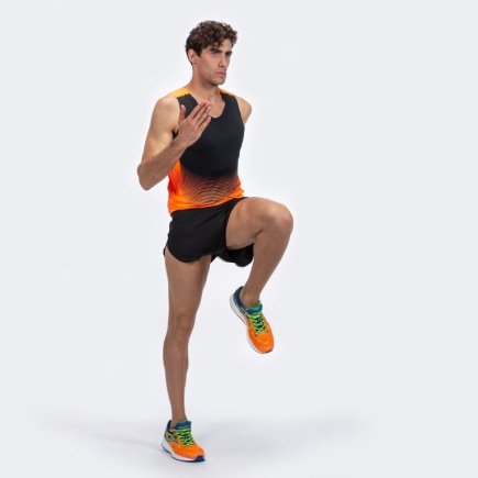Майка Joma T-SHIRT ELITE VI ORANGE-BLACK SLEEVELESS 100950.051