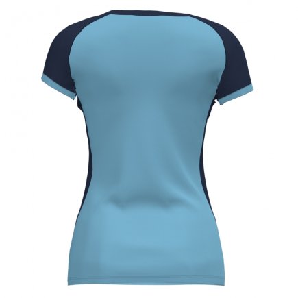 Футболка жіноча Joma SUPERNOVA II T-SHIRT 901066.013 колір: блакитний/темно-синій