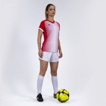 Футболка жіноча Joma SUPERNOVA 900890.602 колір: червоний/білий