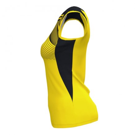Футболка женская Joma SUPERNOVA II 901126.901 цвет: желтый/черный