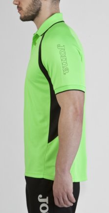 Поло Joma Champion III 100018.021 салатово-черное