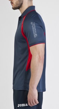 Поло Joma Champion III 100018.306 темно-сине-красное