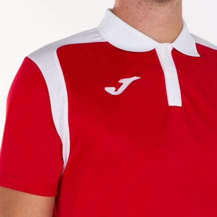 Поло Joma Champion V 101265.602 колір: червоний/білий