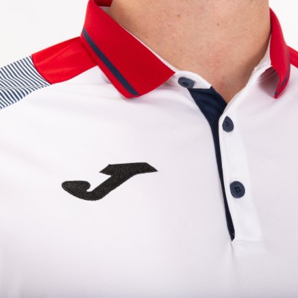 Поло Joma Essential II 101509.203 колір: білий/комбінований