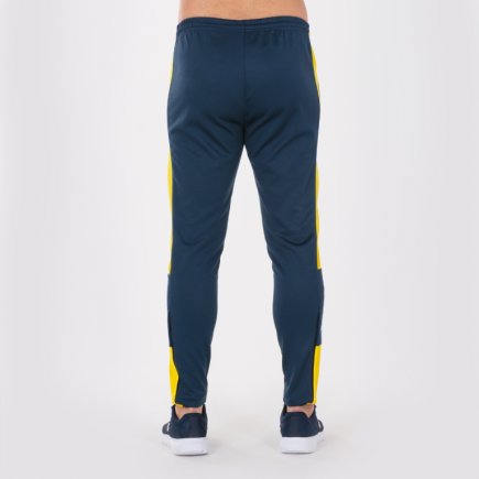 Спортивні штани Joma Champion IV 100761.309 колір: темно-синій/жовтий