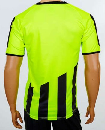 Футбольная форма цвет: чёрный/салатовый