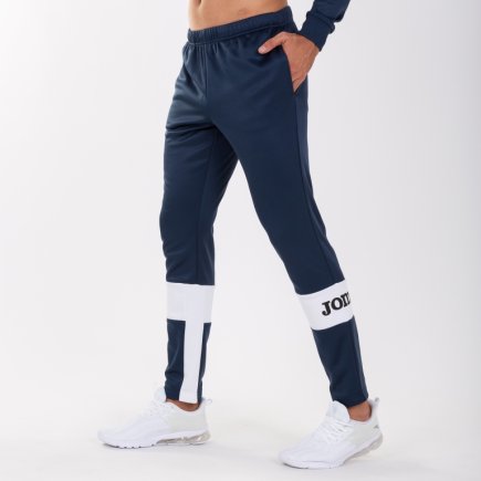 Спортивные штаны Joma Freedom 101577.332 цвет: темно-синий/белый