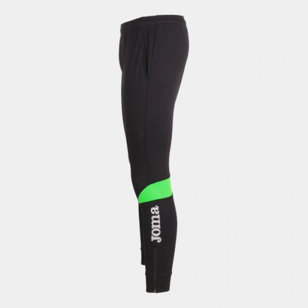 Спортивні штани Joma CHAMPIONSHIP VI 102057.117 колір: чорний/зелений